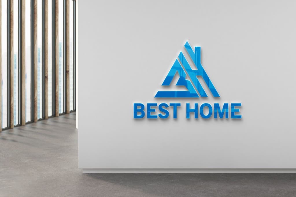 Best Home-ის ბრენდი ოფისის კედელზე